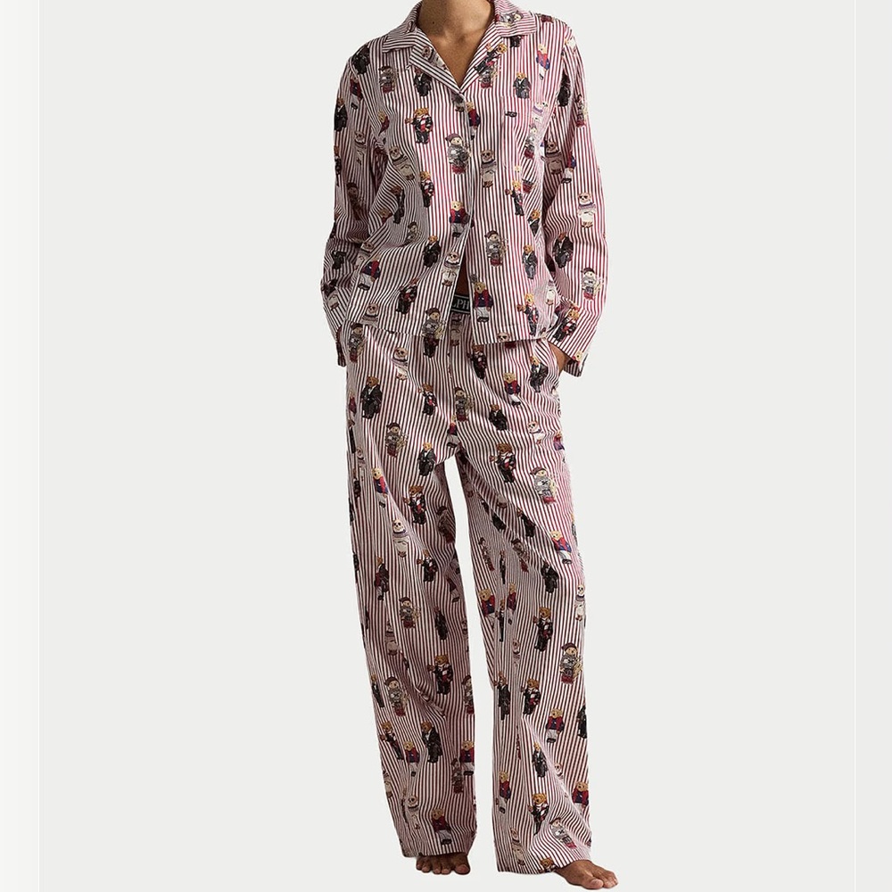 Women’s Polo Ralph Lauren Holiday Bears Pajamas - Small